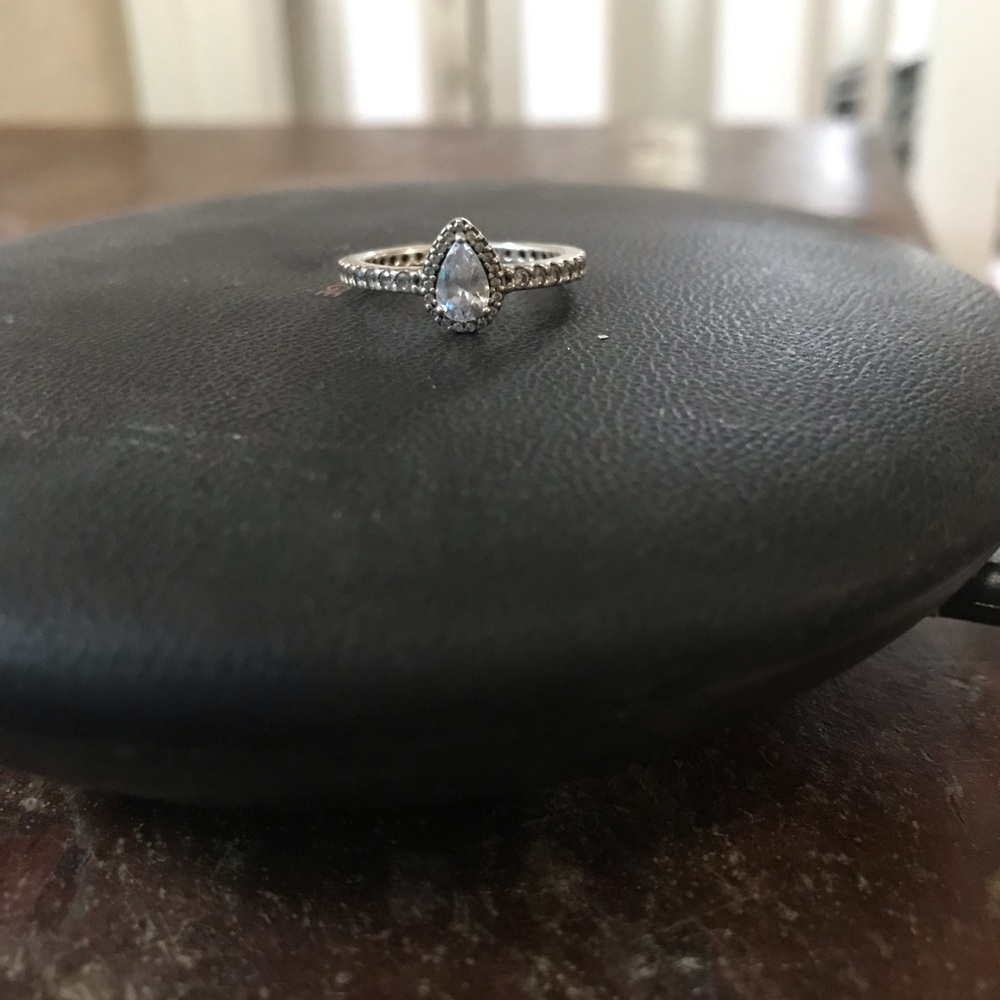 Pandora promise teardrop ring